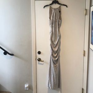 Silver Prom Dress